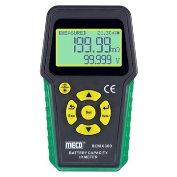 MECO BCM6300 Battery Capacity (IR) Meter