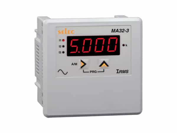 SELEC MA32-3-G-40/300V-CE Digital Ammeter