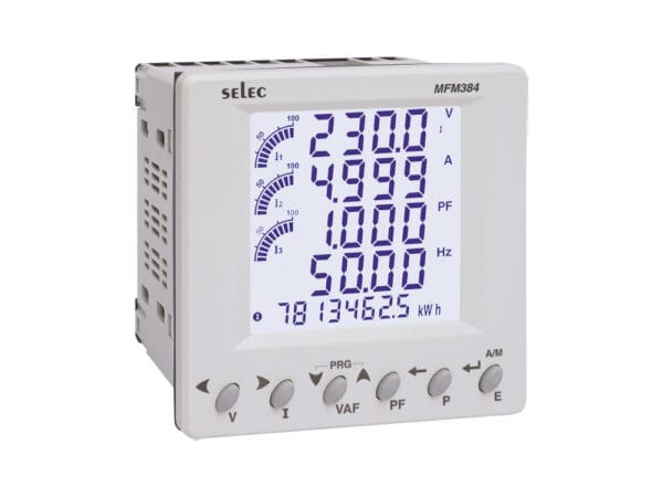 SELEC MFM384-C-CE-CL05 LCD Multifunction Meter