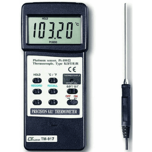 LUTRON TM-917 Precision Thermometer K/J/R/E/T