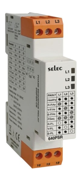 SELEC 640PSR-CE Phase Sequence Relay