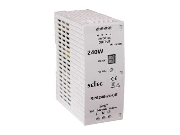 SELEC RPS240-24-CE Din Rail Mount Power Supply