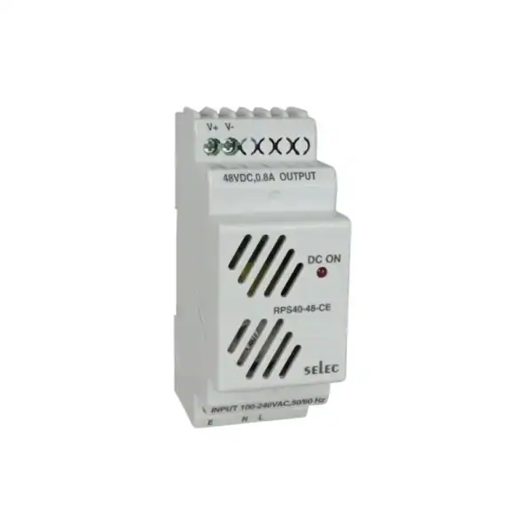 SELEC RPS40-24-CE Din Rail Mount Power Supply