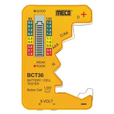 MECO BCT36 Battery / Cell Tester